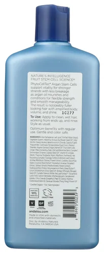 Vista 2 de Andalou Naturals Acondicionador que desafía la edad de células madre de argán, 11.5 onzas