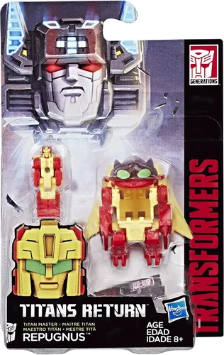 Vista 3 de Transformers Generación Titan Master Repugnus