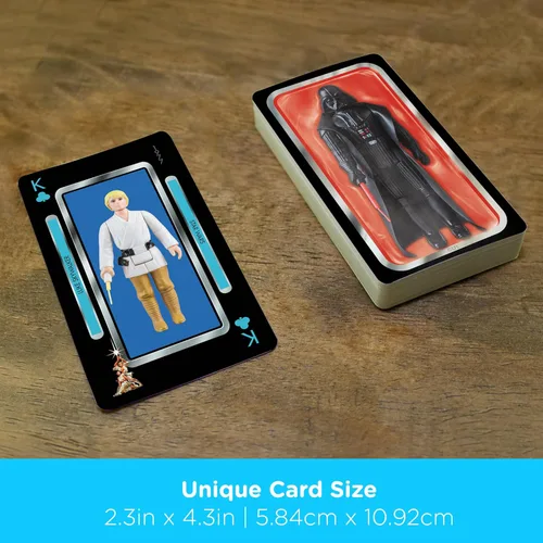 Vista 5 de Aquarius Star Wars Darth Vader - Baraja de cartas con temática de Darth Vader para tus juegos de cartas favoritos, mercancía y coleccionables