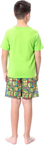 Vista 2 de INTIMO Teenage Mutant Ninja Turtles - Conjunto de pijama corto para niño, Multi colorido