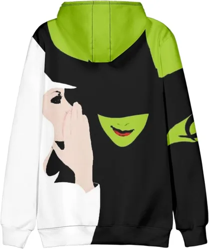 Vista 2 de Wicked Broadway Musicals - Sudadera con capucha para hombres y mujeres