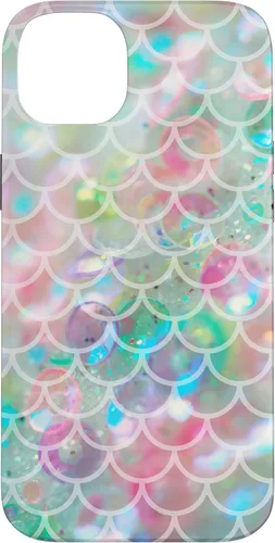 Vista 15 de Funda para iPhone 16 Mermaidcore Aesthetic Scales Ombre Pastel Sirencore