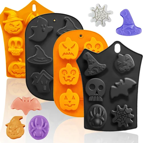 Vista 12 de HKNMTT Moldes de Silicona Mini Forma Redonda, 468 Cavidades Bandeja de Horneado de Pequeñas Semi Esferas Moldes para Golosinas para Perros y Dulces