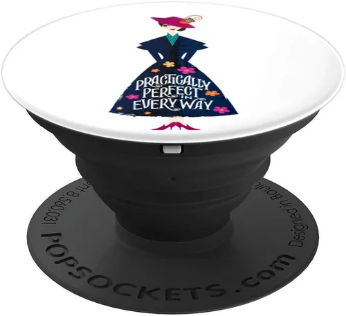 Vista 4 de Disney Mary Poppins Devuelve prácticamente perfecto en todos los sentidos PopSockets PopGrip: agarre intercambiable para teléfonos y tabletas
