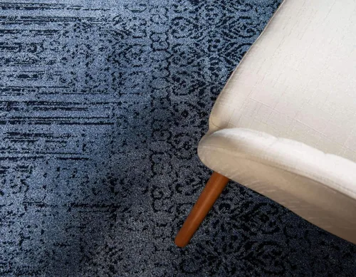 Vista 5 de Unique Loom Del Mar Collection - Alfombra de transición contemporánea, Polipropileno