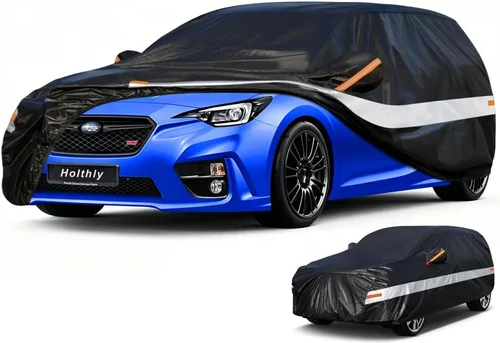 Vista 44 de Funda para Automóvil de 10 Capas Impermeable para Todo Clima para Coupé Hatchback, 100% Impermeable Fundas para Automóvil de Exterior Ajuste