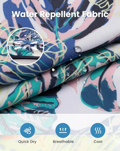 Vista 4 de Maamgic Traje de baño de 3.5 pulgadas de secado rápido para mujer, traje de baño vintage elástico con bolsillos