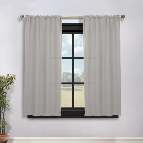 Vista 58 de Superior Blackout Curtains, Room Darkening, Bedroom, Drapes, Kitchen, Living Room Window Accents, Sun Blocking, Thermal, 2 Pack, Solid Blackout