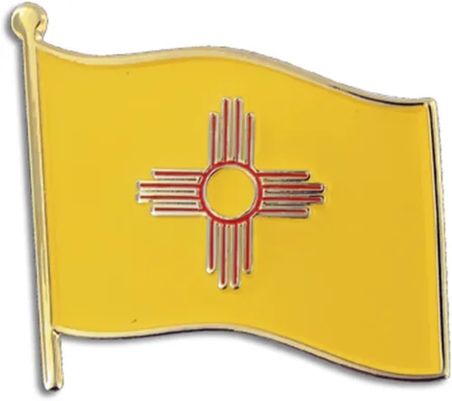 Vista 20 de PinMart Pin de solapa esmaltado con bandera del estado de EE. UU Chapado en oro de Alabama