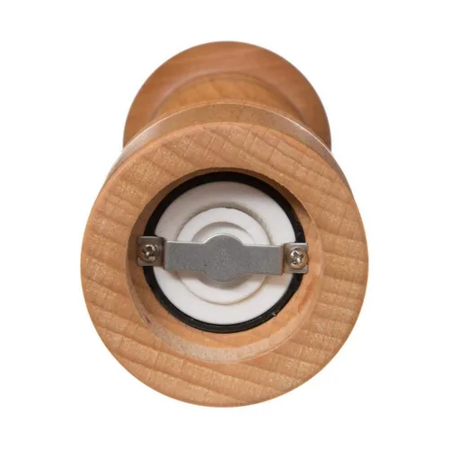 Vista 3 de Molinillo de Pimienta y Sal 2 en 1 Secret de Gourmet Marrón Madera 22 x 6 cm