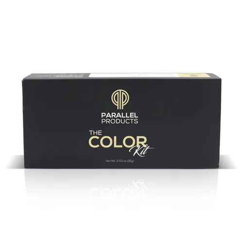Vista 5 de Parallel Products Kit de color de henna - Tinte profesional para el cabello y retoque de raíces, mini colección de 0.11 oz para cobertura de canas