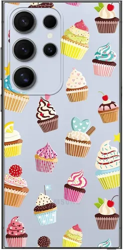 Vista 8 de Blingy's Funda para Samsung Galaxy S24 Ultra, para mujeres y niñas, diseño de abejas divertidas de moda, lindo estilo de animal, transparente