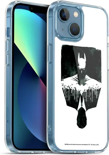 Vista 113 de Head Case Designs Officially Licensed Batman DC Comics Alter Ego Bats Duality Gel Case [Military Grade Protection] Compatible with Apple iPhone 7