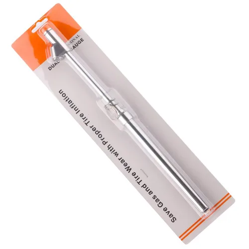 Vista 8 de CZC AUTO Medidor de presión de neumáticos, pedal recto de doble cabezal, medidor de servicio automático, medidor de aire resistente 10-150PSI