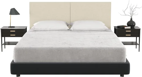 Vista 88 de Jaxx Panelist - Cabecero acolchado moderno, juego de 4 paneles para montar en la pared (cada uno de 11.25 x 30 pulgadas), tamaño Queen