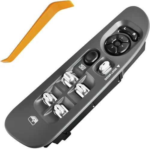 Vista 10 de 641-00496L Interruptor de ventana de control eléctrico delantero izquierdo compatible con Dodge Ram 1500 2500 3500 2002-2009, interruptor