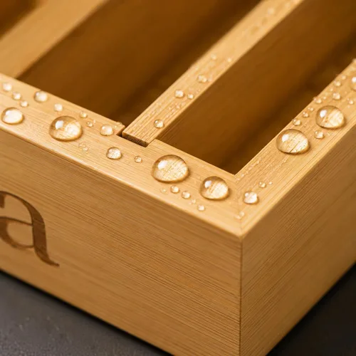 Vista 6 de MinBoo Soporte de Bambú para Cápsulas K para Cajón o Encimera, Soporte para Cápsulas de Café, Almacenamiento de 25-36 Cápsulas K, Organizador