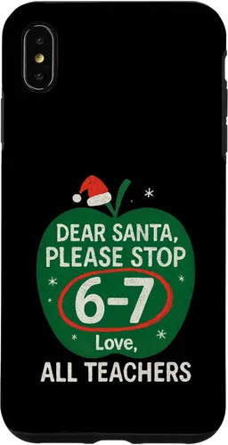 Vista 11 de 67 Christmas Funny Dear Santa Six Seven 6-7 Parents Case for iPhone XR