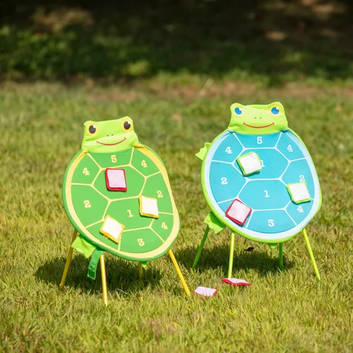 Vista 9 de Melissa & Doug Juego de acción, encesta las bolsas con diseño de tortuga de Sunny Patch Dilly Dally
