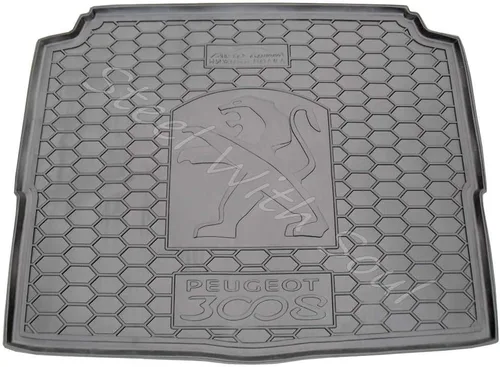 Vista 2 de AV-G Goma totalmente adaptada Tapete de carga para maletero para Peugeot 3008 (2.ª generación) 2017-2020