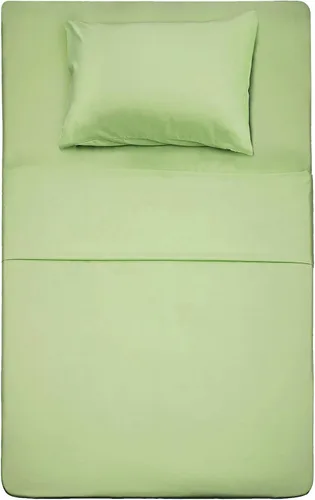 Vista 33 de Juego de sábanas de diseño estampado clásico - Juegos de sábanas con bolsillo profundo ultra suave y transpirable., Microfibra, Celeste (Baby Blue)