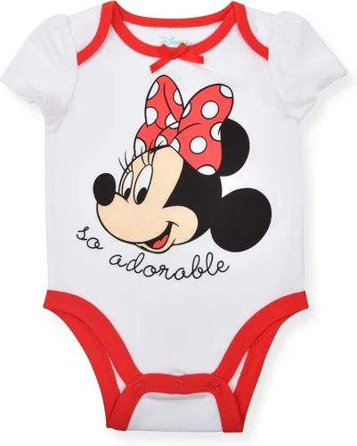 Vista 9 de Disney Minnie Mouse Fabulous - Paquete de 5 mamelucos para niñas recién nacidas, bebés y bebés