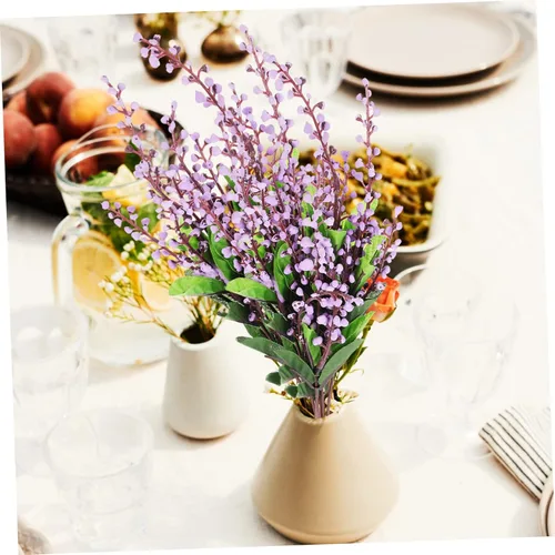 Vista 2 de Levemolo Rtificial Plants - Paquete de 3 enredaderas falsas para decoración de bodas, proyectos de bricolaje y adornos para el hogar