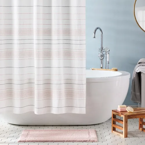 Vista 5 de TOWN & COUNTRY EVERYDAY Tapete de baño ultra afelpado con borde copetudo, suave y absorbente, parte trasera antideslizante, lavable a máquina