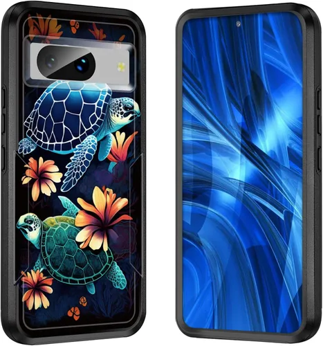 Vista 79 de Funda para Pixel 7A, [probada contra caídas de grado militar] Funda protectora resistente a prueba de golpes para Google Pixel 7A de 6.1 pulgadas