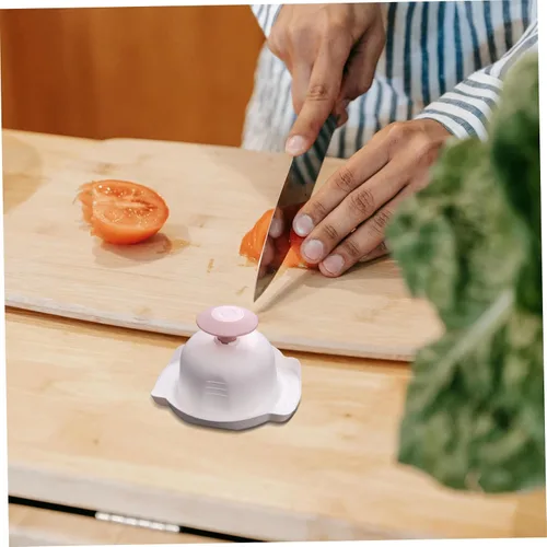 Vista 4 de DOITOOL Soporte para cebolla, 2 unidades, soporte de seguridad alimentaria, cortador de alimentos, protector de mano, protectores de dedos