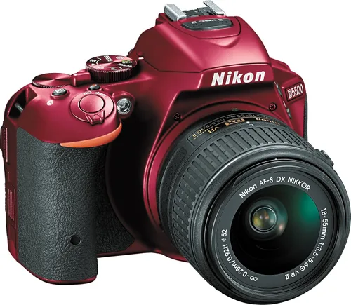 Vista 9 de Nikon D5500 formato DX réflex digital SLR con kit de 18-55 mm VR II (Negro)