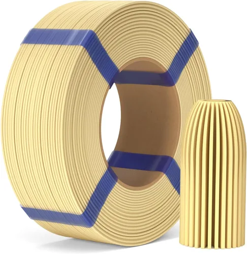 Vista 21 de ELEGOO Filamento de relleno básico PLA 1.75mm negro 4KG, filamento para impresora 3D sin carrete precisión dimensional +/- 0.02mm, PLA para 4*2.2