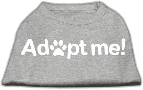 Vista 17 de Mirage Pet Products Adopt Me - Camisa con serigrafía, pequeña, color negro
