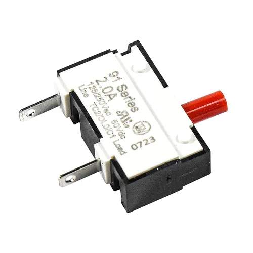 Vista 7 de HQRP Interruptor de disyuntor térmico de empuje para restablecer serie 91 compatible con aspiradora vertical Dyson DC25 DC24 914592-01 DY-91459201