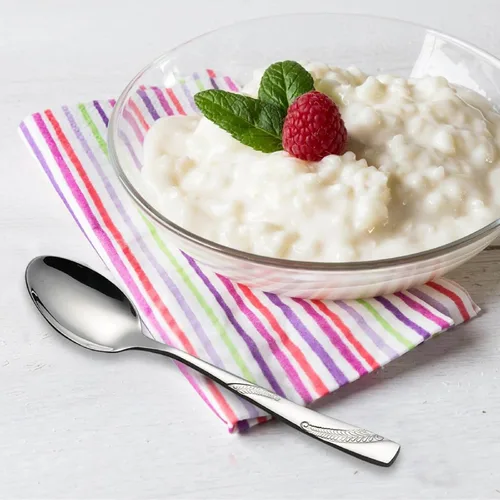 Vista 5 de Cuchara de postre de acero inoxidable de 16 piezas, juego de cubiertos de cuchara de postre de 6.02 pulgadas 6.02-Inch, Dessert Spoons, Cutlery