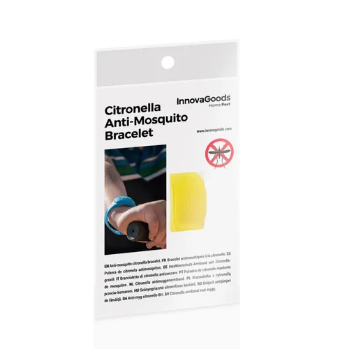 Vista 11 de Pulsera Antimosquitos de Citronela InnovaGoods Verde