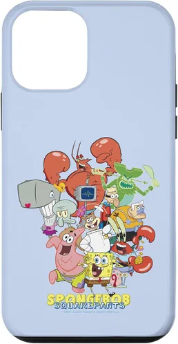 Vista 16 de Funda para iPhone 16 SpongeBob SquarePants Group Party Pose