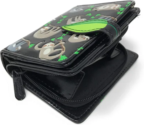 Vista 4 de Shag Wear Cartera perezosa para mujer, Negro -, Moderno