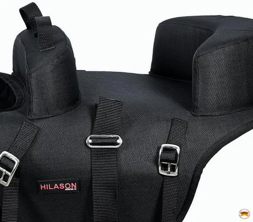 Vista 2 de HILASON Western Horse - Asiento para niños, diseño clásico compatible con caballos