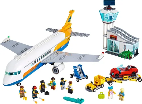 Vista 3 de Lego 60262 City Avión de Pasajeros del Aeropuerto