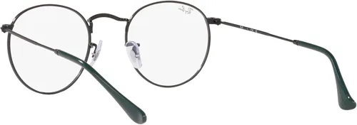 Vista 63 de Ray-Ban unisex-adult Rx3447v Round Metal Round Prescription Eyewear Frames