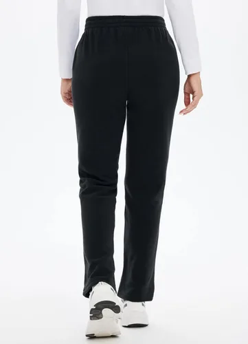 Vista 2 de BALEAF Pantalones de forro polar para mujer, térmicos, para invierno, ligeros, con cintura elástica, con bolsillo