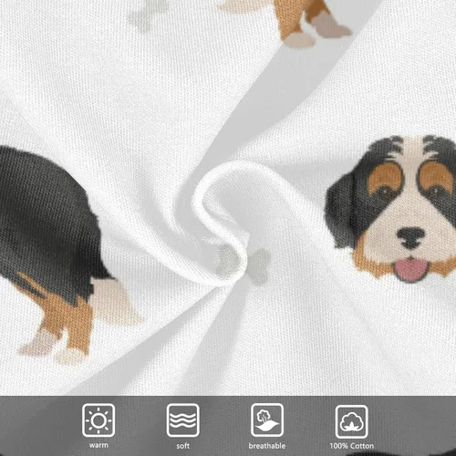 Vista 4 de vvfelixl Trajes de bebé lindos conjuntos de cachorros de manga corta de algodón ropa de bebé para niños niñas 0-24 meses