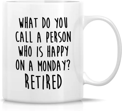Vista 27 de Retreez Taza divertida – Horario de jubilación Do Whatever the Fxxx - Taza de café de cerámica de 11 onzas, divertida, sarcasmo, sarcástico