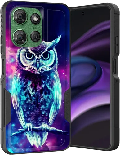 Vista 119 de para Moto G Play 4G 2024, funda de dos capas híbrida resistente y a prueba de golpes, PC duro + silicona suave protectora para Motorola Moto G Play