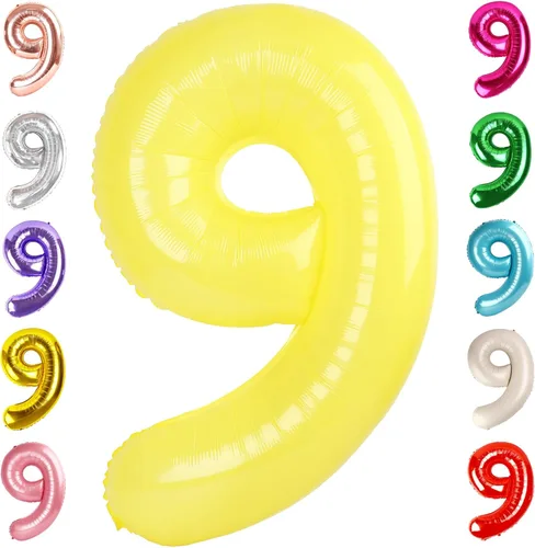 Vista 156 de Globos del números 0 de 40 pulgadas para formar los números 10, 20, 30, 40, 50, 60, 70, 80, 90, 100, para decoración de cumpleaños, bodas, eventos
