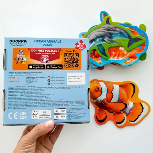 Vista 7 de Step Up Puzzles para niños de 3 a 5 años - Rompecabezas realistas para Océano