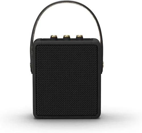 Vista 6 de Marshall Stockwell II - Altavoz Bluetooth portátil, negro y latón