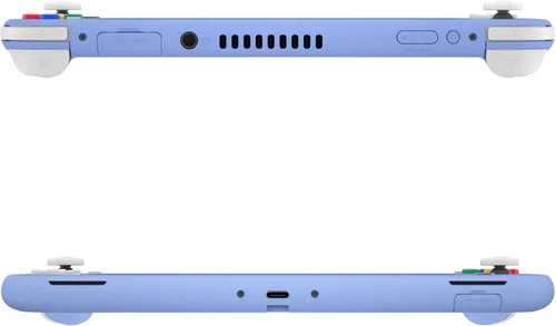 Vista 9 de eXtremeRate Soft Touch Light Violet DIY Replacement Shell for Nintendo Switch Lite, NSL Handheld Controller Housing w Screen Protector, Custom Case