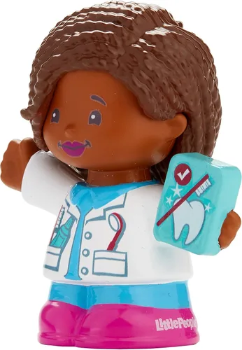 Vista 2 de Fisher-Price Little People, Blanco, azul, rosa.